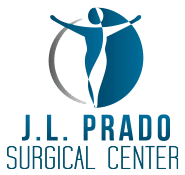 Distinctive JL Prado Surgical Center logo symbolizing their commitment to high-quality patient care